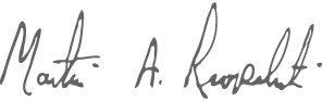 Martin A. Kropelnicki signature