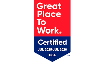 Great Place to Work Certified July 2025 to July 2026