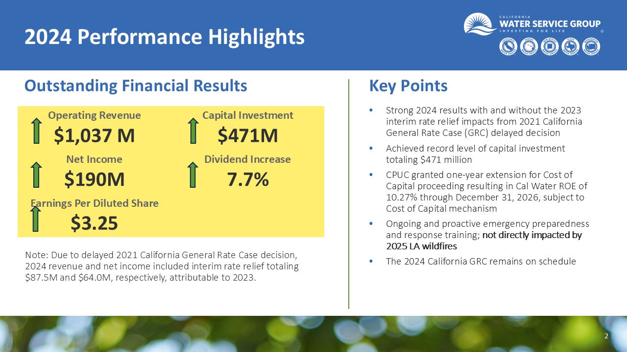 Accessible PDF of the 2025 Annual Stockholder Meeting Outreach presentation is available under the Documents dropdown at the top of the page
