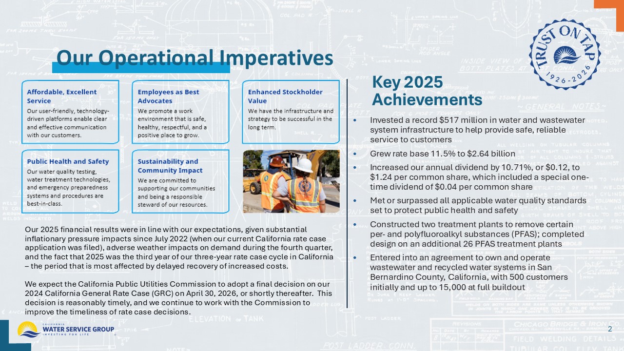 Accessible PDF of 2026 Annual Meeting, Stockholder Outreach presentation available under Documents dropdown menu