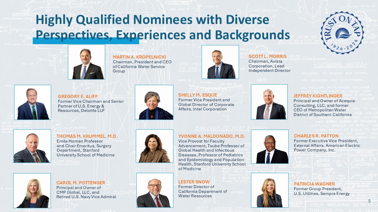 Accessible PDF of 2026 Annual Meeting, Stockholder Outreach presentation available under Documents dropdown menu