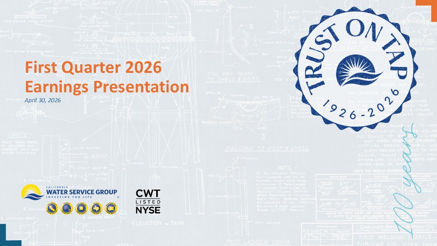 Accessible PDF for First Quarter 2025 Earnings Presentation available under Documents dropdown menu upon remediation