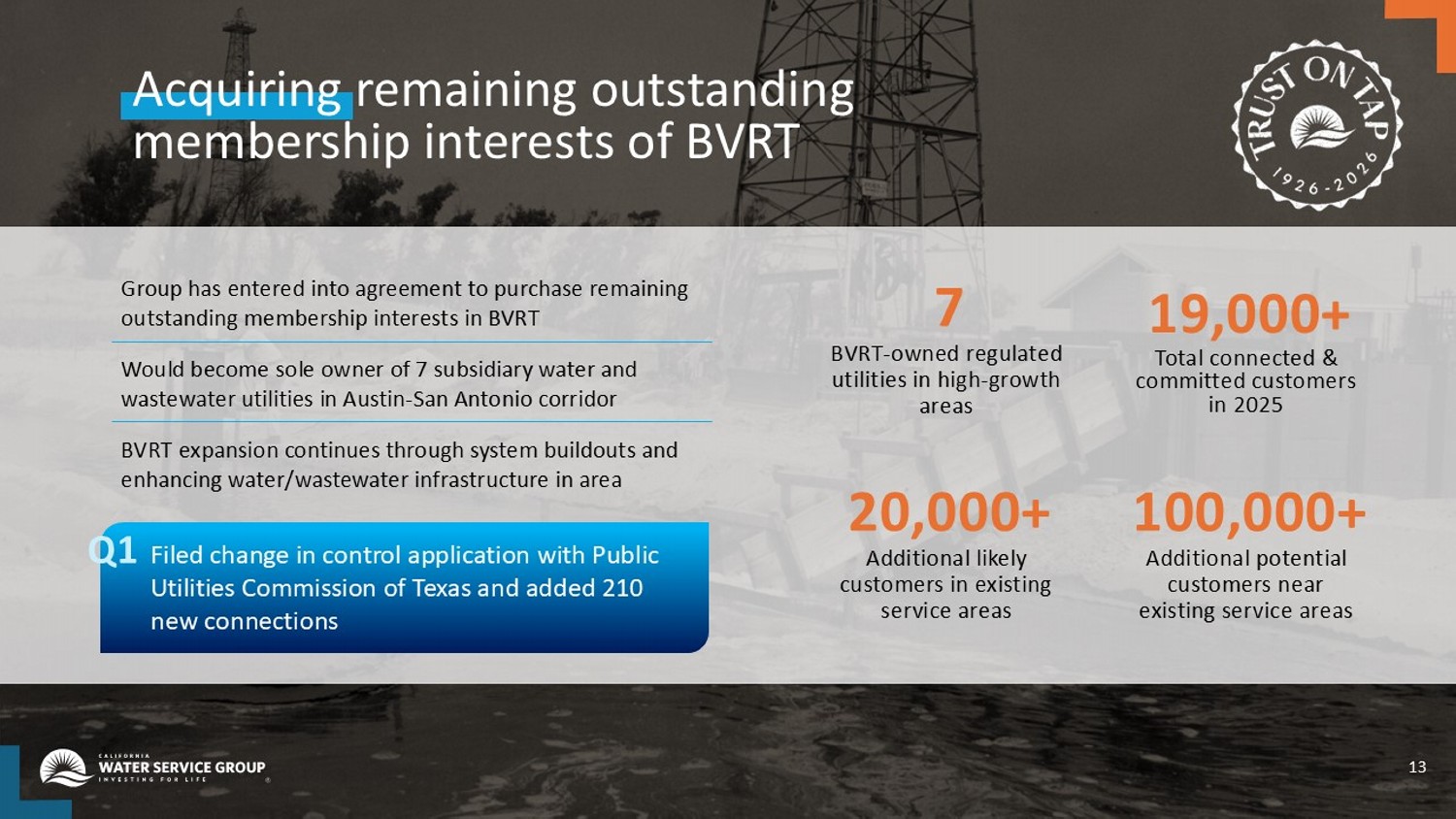 Accessible PDF for First Quarter 2025 Earnings Presentation available under Documents dropdown menu upon remediation