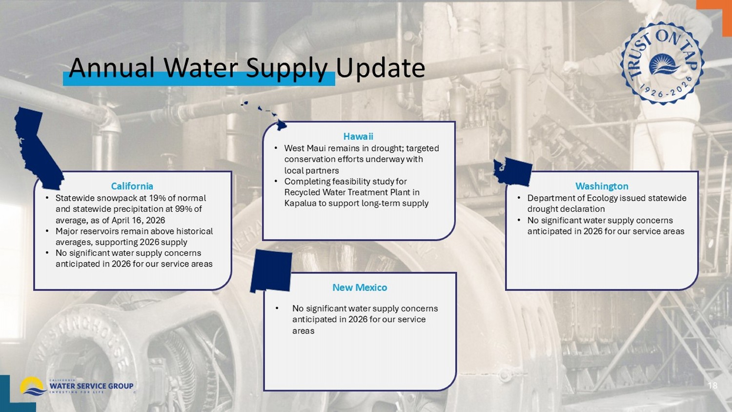 Accessible PDF for First Quarter 2025 Earnings Presentation available under Documents dropdown menu upon remediation