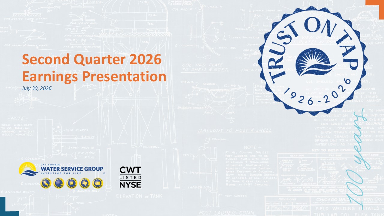 Accessible PDF or 2Q26 Earnings Presentation available soon under Document Links dropdown